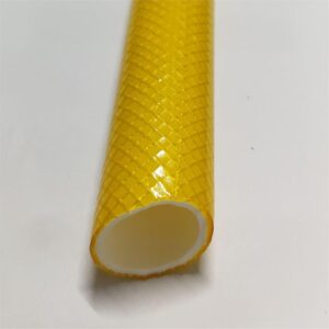Milky Braided Hose Pipe